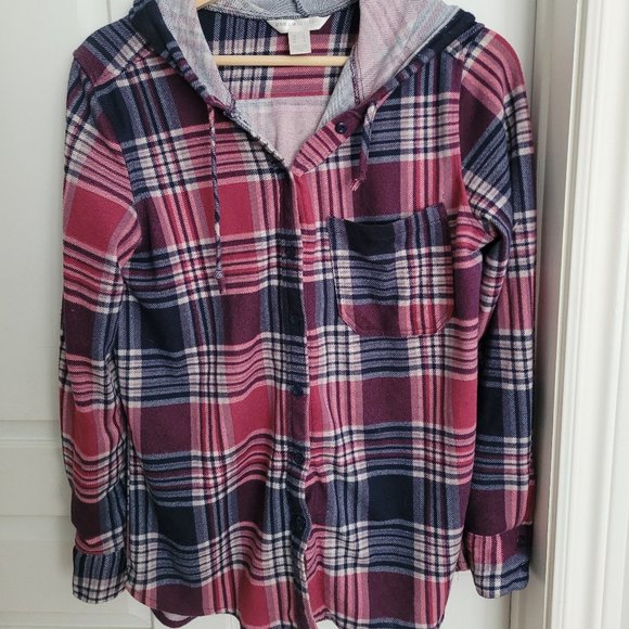Urban Heritage Hooded Button Up - Picture 1 of 3
